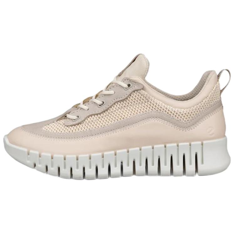 Ecco GRUUV Low Top Casual Shoes Women's Beige