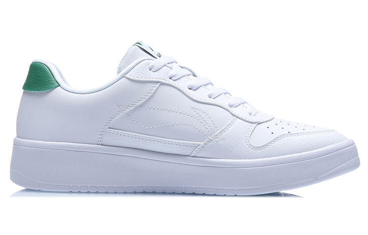 LiNing Coverage Thermal Slip Resistant Low Top Skateboard Shoes Men's White Green купить в интернет-магазине Yoocart с быстрой доставкой по России.