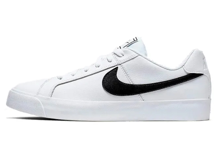Nike Court Royale Anti-Slip Wear-Resistant Low-Top Skateboard Shoes Unisex White Gold купить в интернет-магазине Yoocart с быстрой доставкой по России.