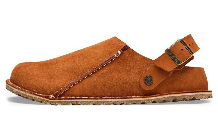 Birkenstock Lutry Premium Suede Leather 'Mink'