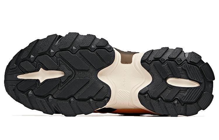 Anta Cushioning Anti-Slip Wear-Resistant Breathability Low-Top Outdoor Shoes Men's Black Yellow Blue купить в интернет-магазине Yoocart с быстрой доставкой по России.
