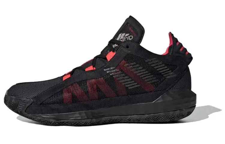 adidas Dame 6 Black Red