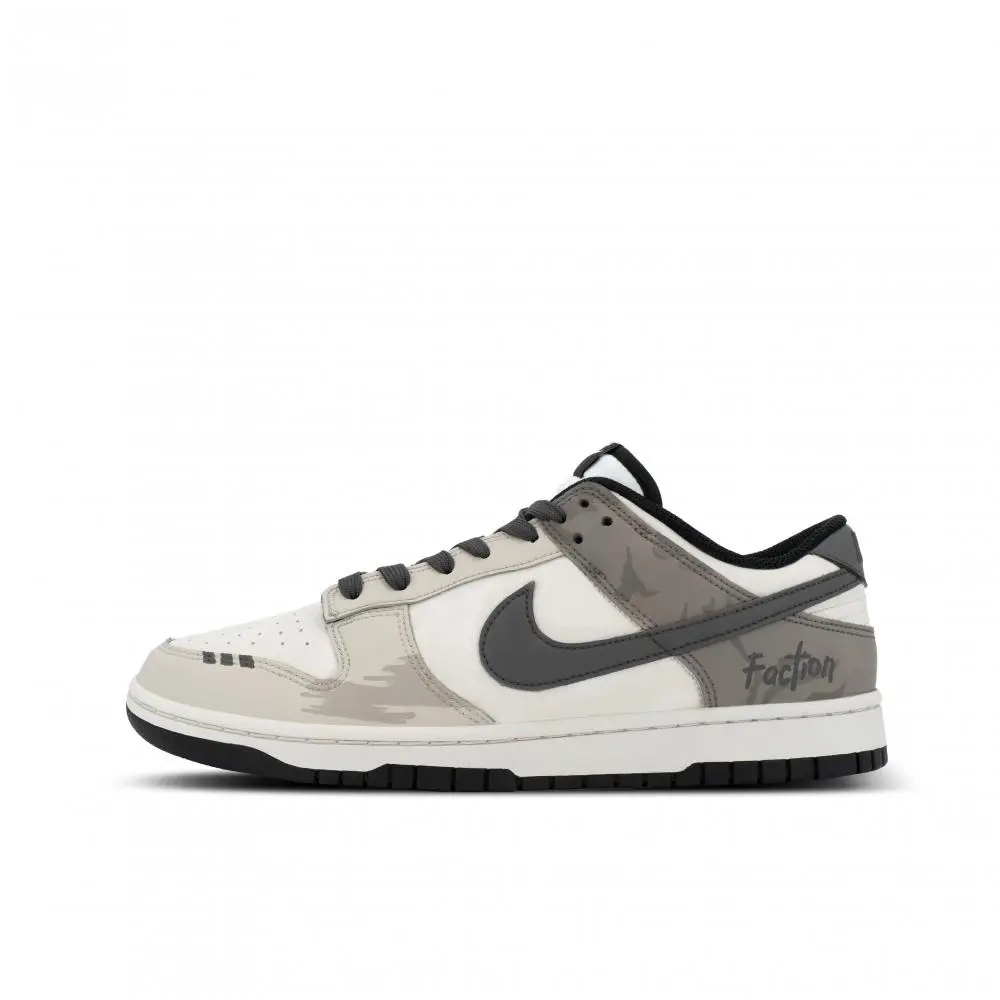 Nike Dunk Street Master Low Top Skateboard Shoes Unisex Beige Brown