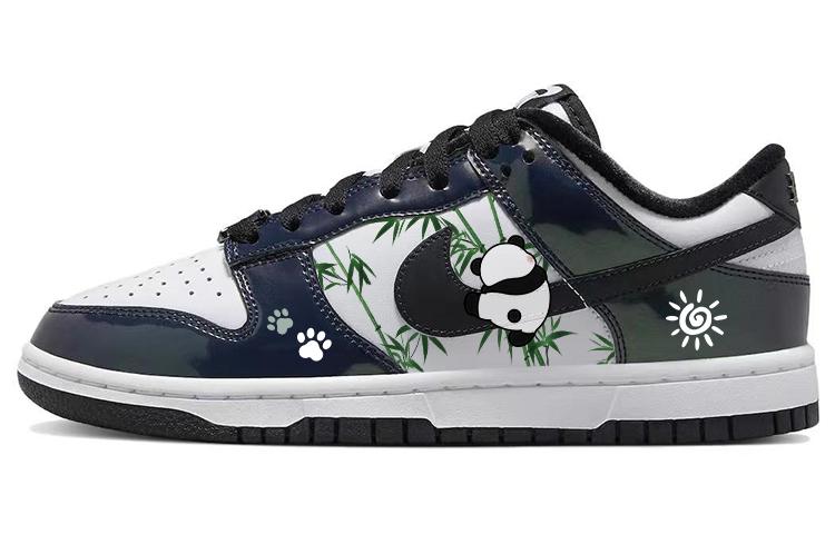 Nike Dunk Skateboard Shoes Women's Low-Top White/Blue