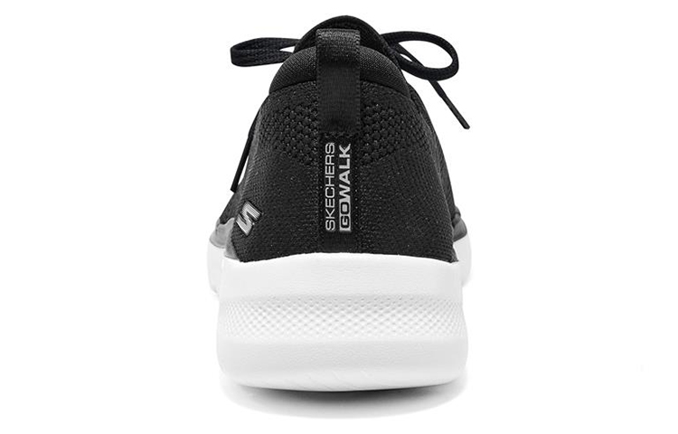 Skechers Go Walk 6 Hyper Burst 'Black White' Women's