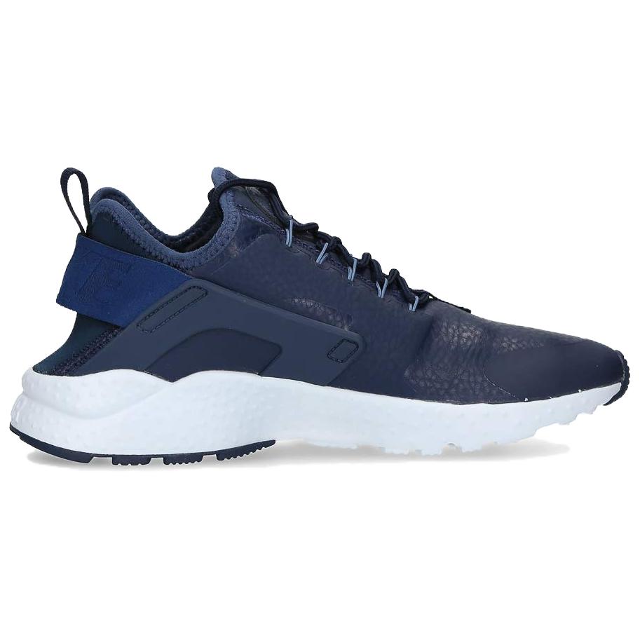 Nike Air Huarache Run Ultra Abrasion Resistant Low top Running Shoes Women's Marine Blue