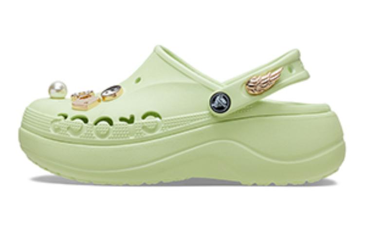 Crocs Clogs Women's Gray Mist Green