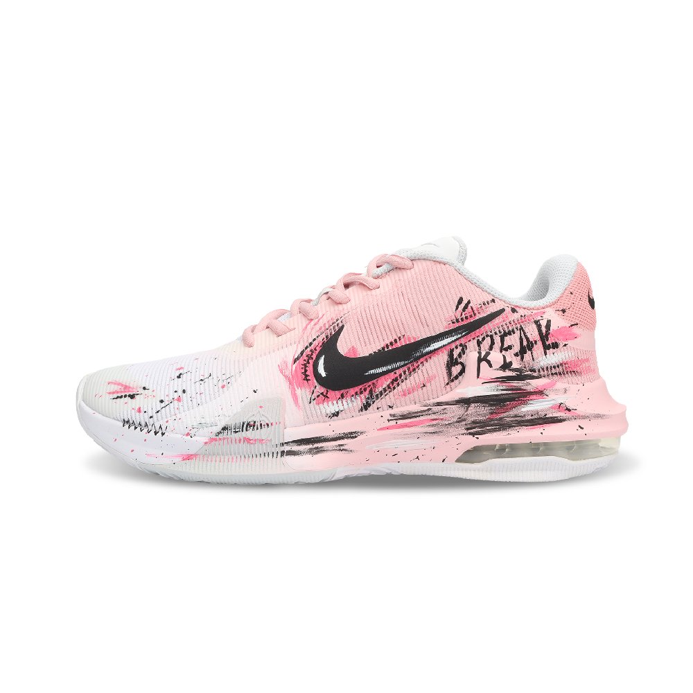 Nike Air Max Impact Thorn's Realm Abrasion Resistant Mid Top Basketball Shoes Men's Pink