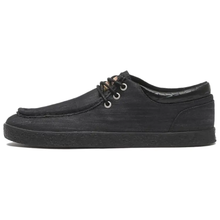 Vans Forager Abrasion Resistant Low Top Skateboard Shoes Men's Black