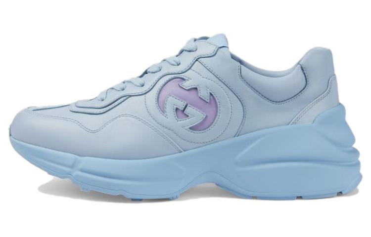 GUCCI Low-Top Casual Shoes Women's Light Blue
