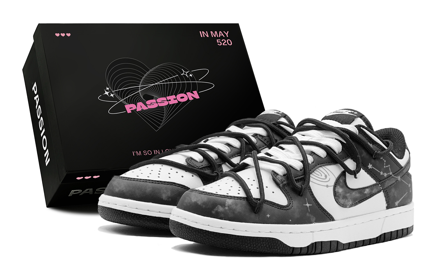 Nike Dunk Skateboard Shoes Men's Low top Gray