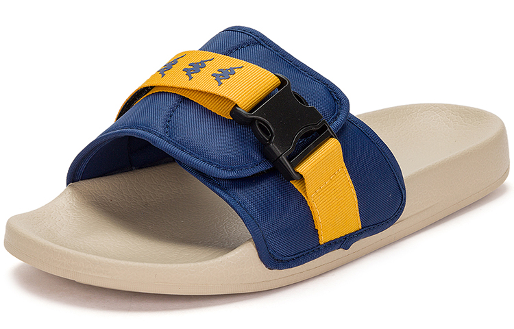 Kappa Slip Resistant Slide Slippers Unisex Indigo, Amber, Yellow