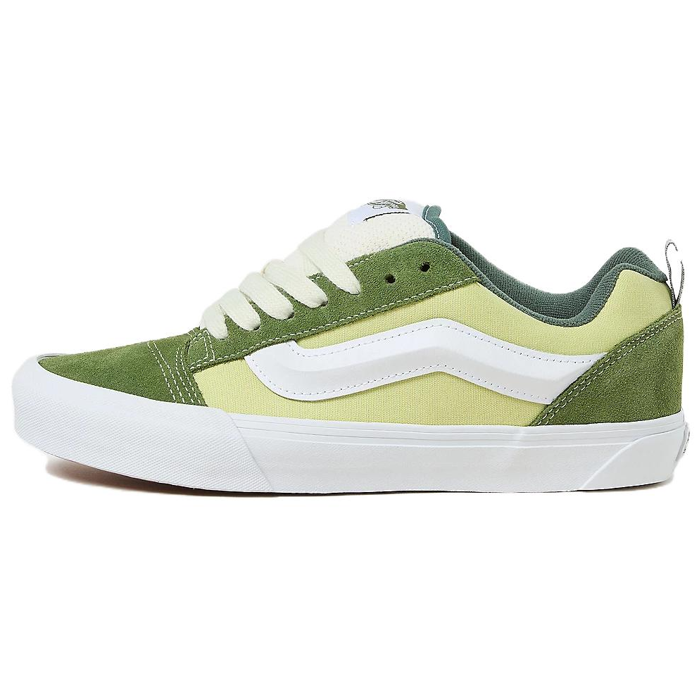 Vans Knu Skool Skateboard Shoes Unisex Low-Top Green
