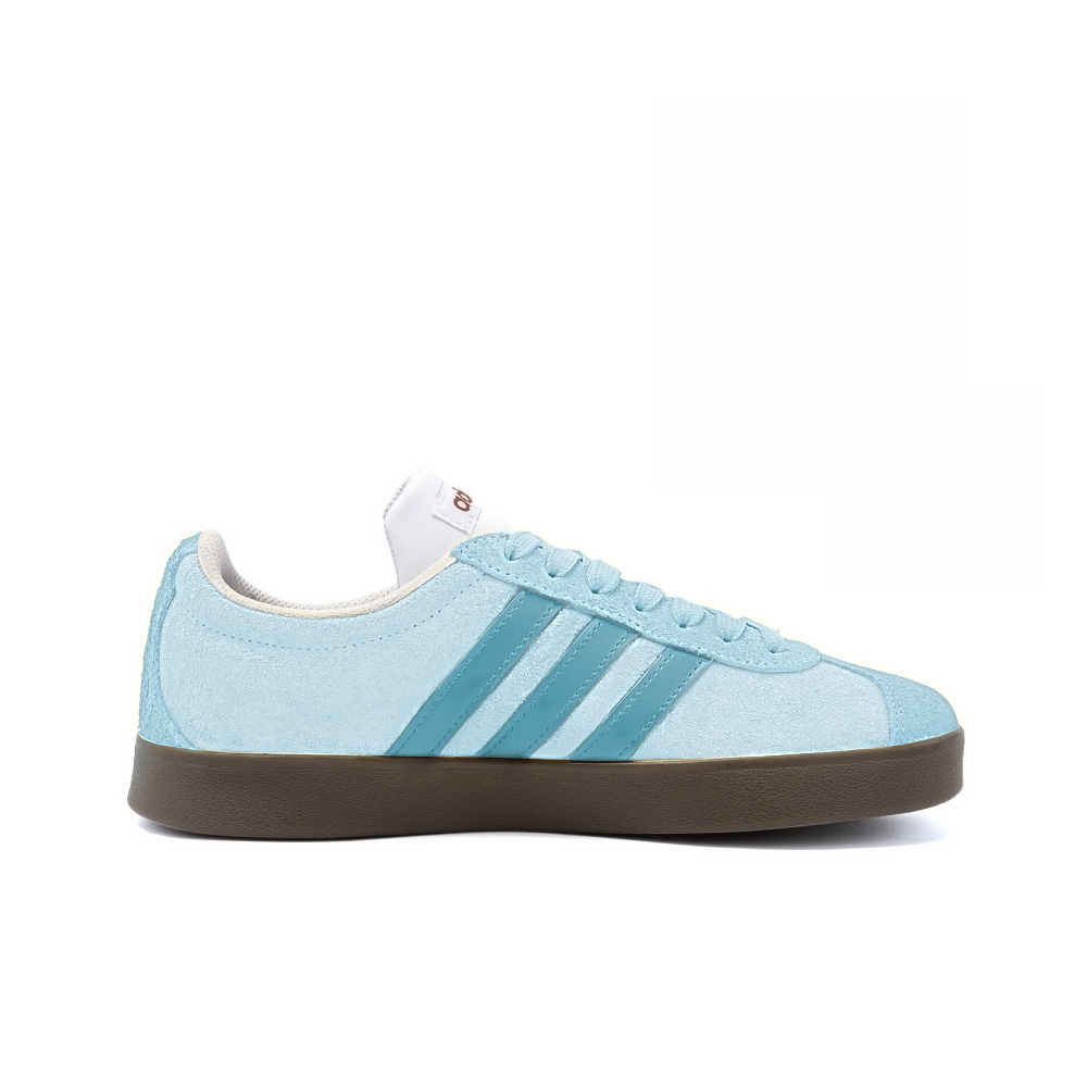 Adidas Vl Court Qiong, Amber Abrasion Resistant Slip Resistant Low Top Skateboard Shoes Unisex White