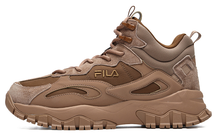 FILA Tracer High Top Running Shoes Coffee