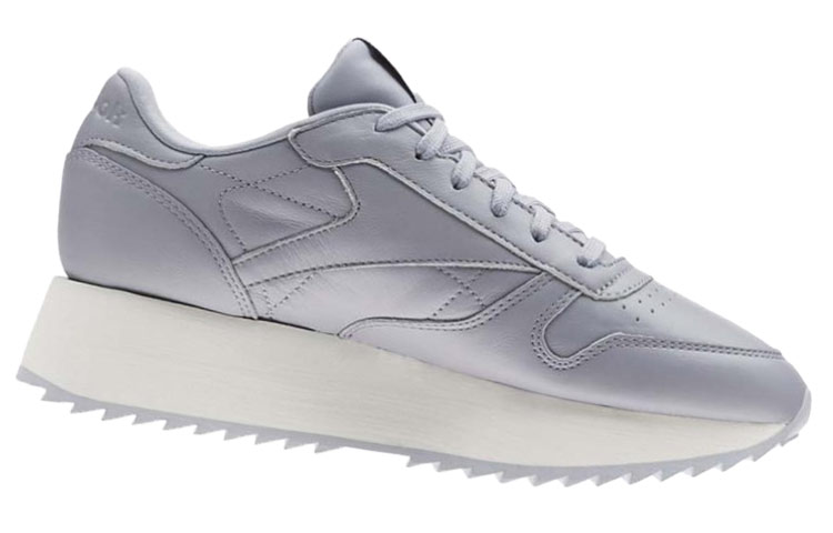 Reebok Classic Leather Casual Shoes Women's Low-Top Purple