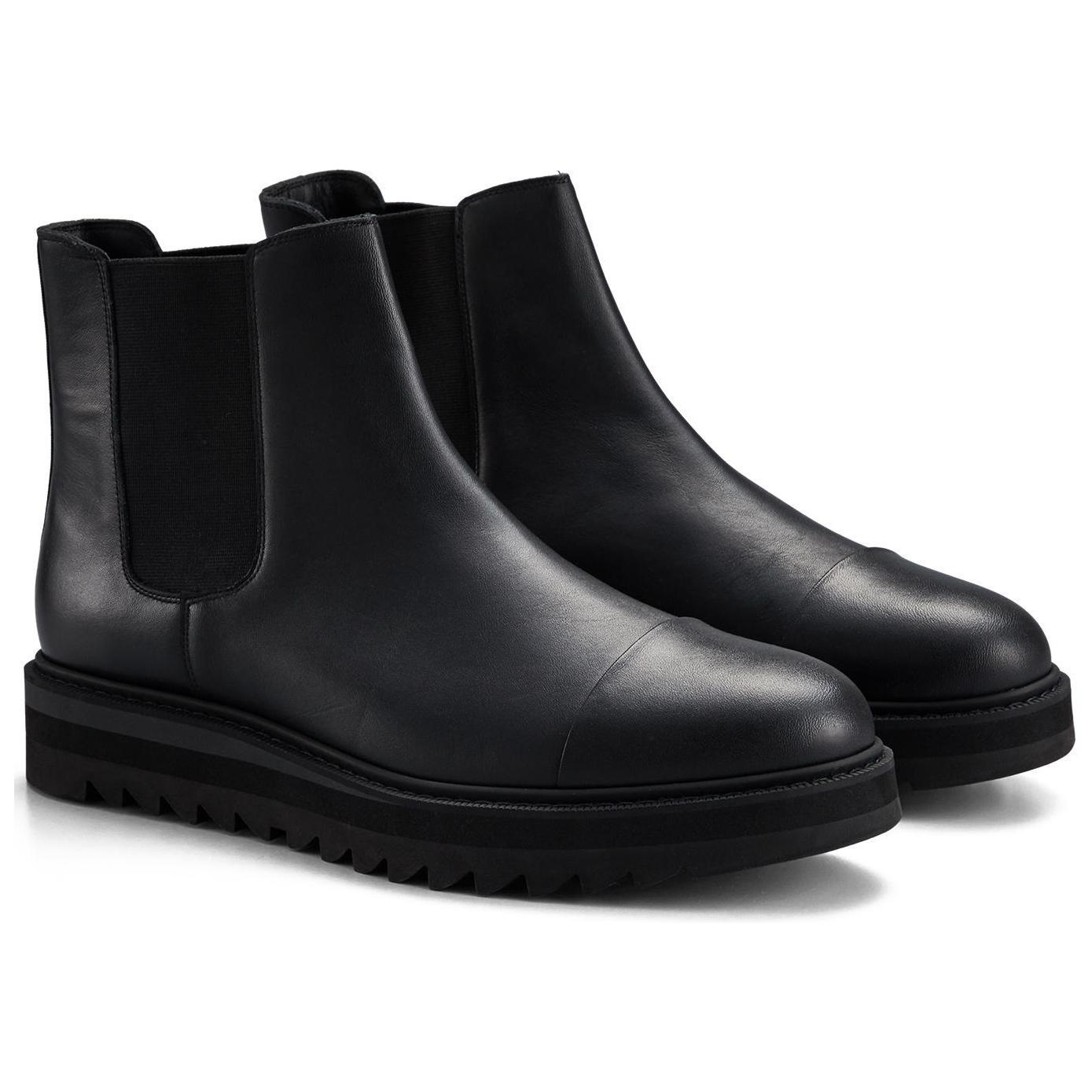 Onitsuka Tiger SIDE GORE Short Chelsea Boots Men's Black купить в интернет-магазине Yoocart с быстрой доставкой по России.