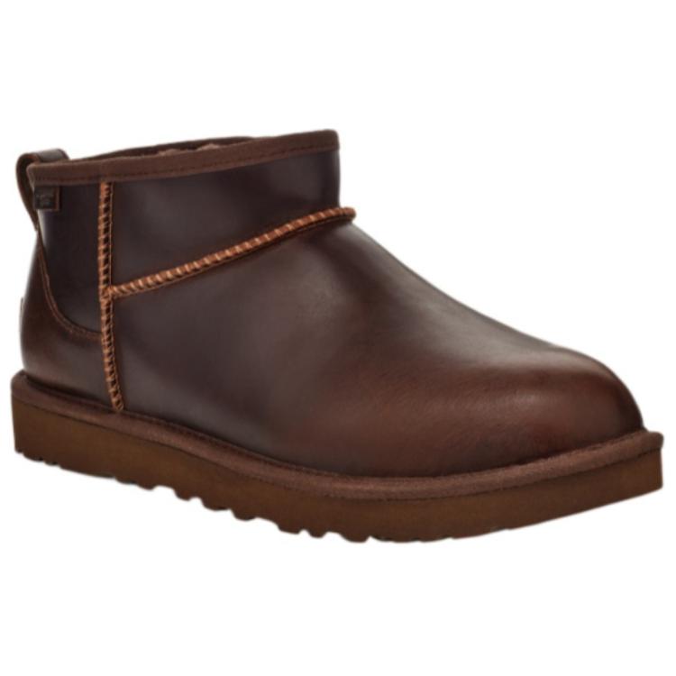 UGG Classic Ultra Mini Lthr Regen Boot Ironwood купить в интернет-магазине Yoocart с быстрой доставкой по России.