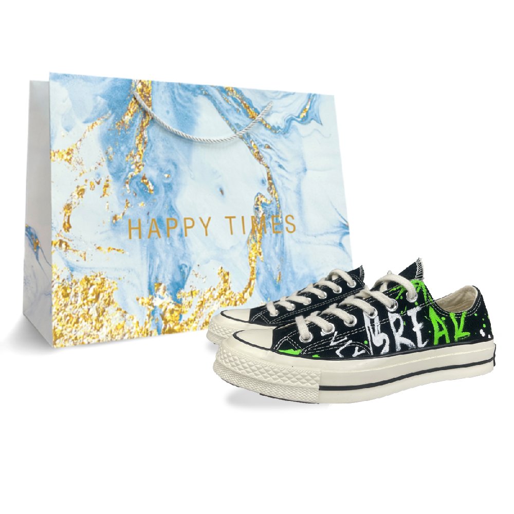 Converse 1970s Abrasion-Resistant Slip-Resistant Low-Top Canvas Shoes Unisex Vintage Black