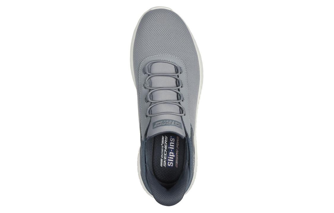 Skechers Hands Free Slip Ins Wear resistant And Lightweight Low Top Casual Shoes Men's Gray купить в интернет-магазине Yoocart с быстрой доставкой по России.
