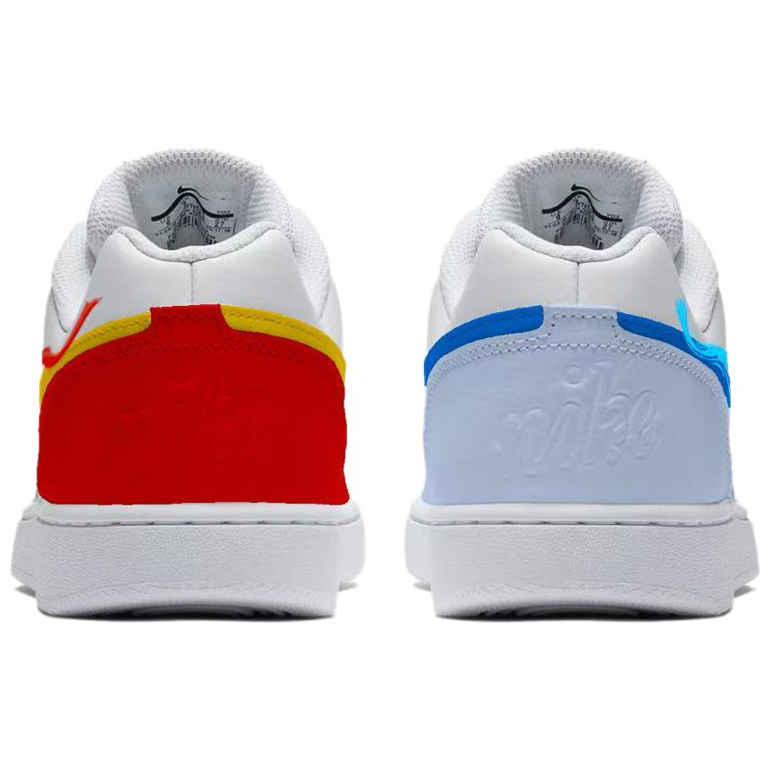 Nike EBERNON Twin Catastrophe Anti Slip Wear Resistant Low Top Skateboard Shoes Men's Red Blue купить в интернет-магазине Yoocart с быстрой доставкой по России.