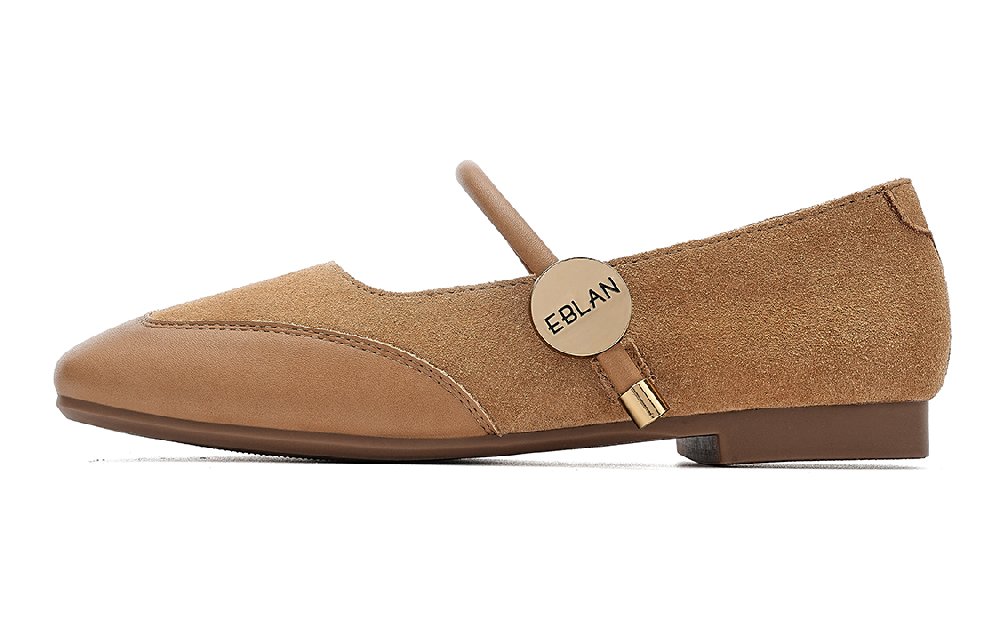 EBLAN Casual Single Shoes Women's Camel