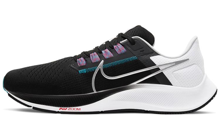 Nike Air Zoom Pegasus 38 'Black Metallic Silver'
