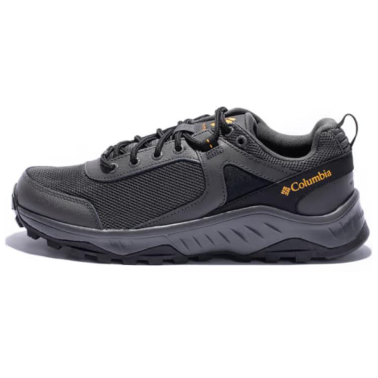 Columbia Anti-Slip Wear-Resistant Low-Top Trekking Shoes Men's Dark Gray