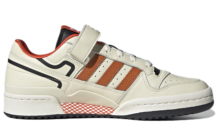 Adidas Originals Unisex Forum Low Sneakers Ivory/Orange купить в интернет-магазине Yoocart с быстрой доставкой по России.