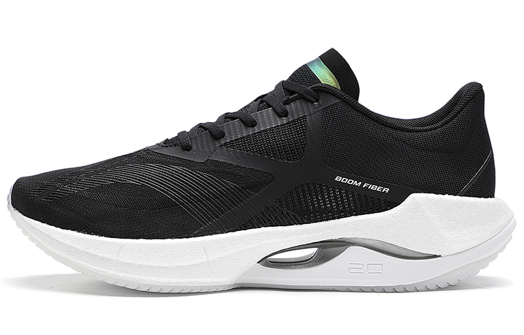 LiNing Super Light 20 Abrasion Resistant Breathable Low top Casual Running Shoes Women's Black
