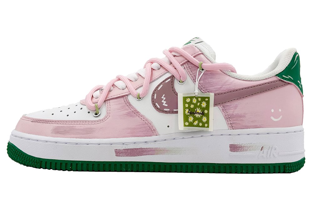 Nike Air Force 1 Slip-Resistant Cushioning Wear-Resistant Low-Top Skateboard Shoes Men's Pink