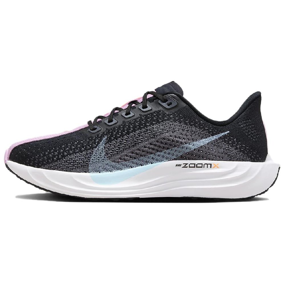 Nike Pegasus Plus Black Dark Grey Beyond Pink Glacier Blue Women's
