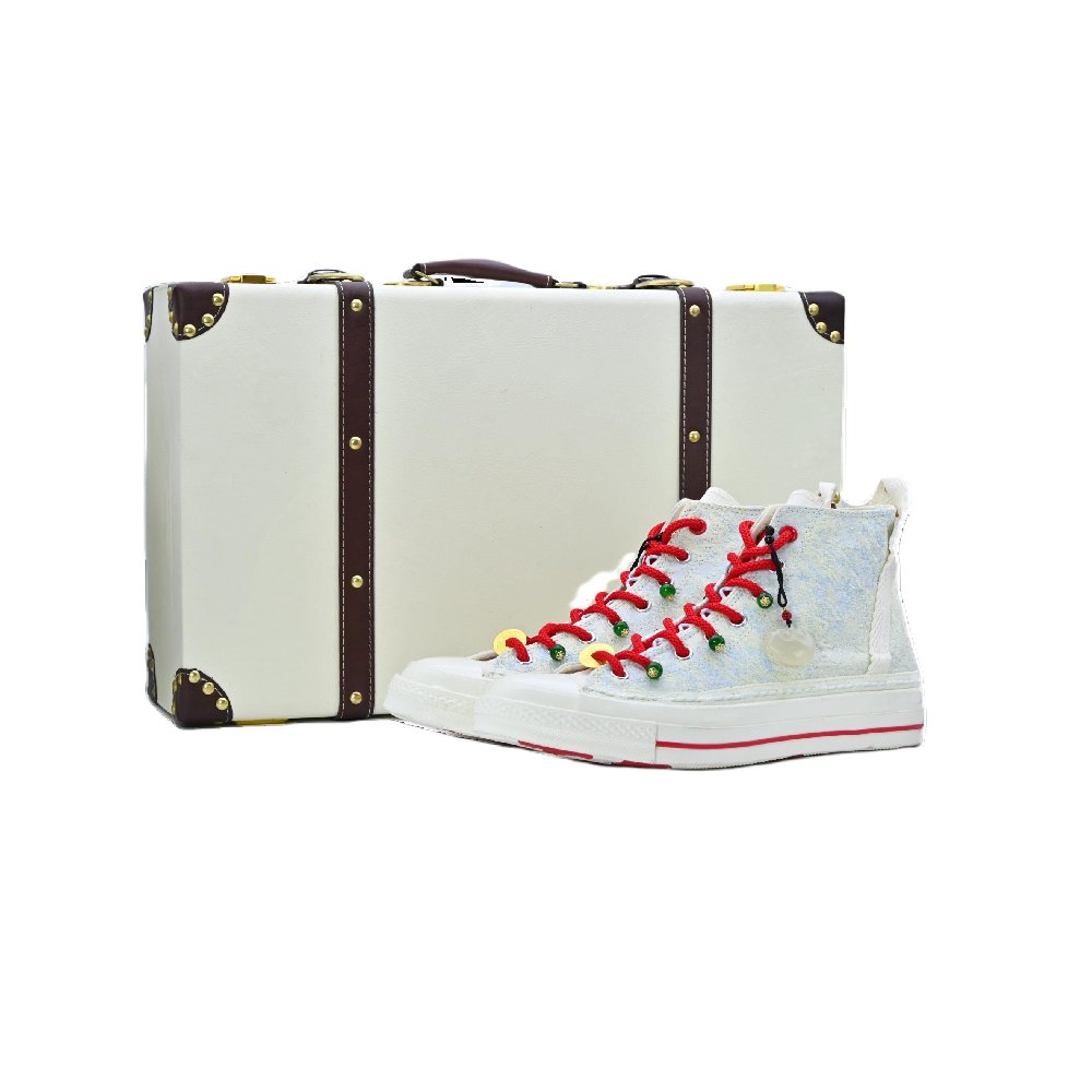 Converse Chuck 70 Quick-Drying Balanced Lightweight Breathable High-Top Skateboard Shoes Unisex Beige Blue Red