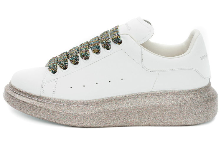 Alexander McQueen Oversized White Multicolor Women's
