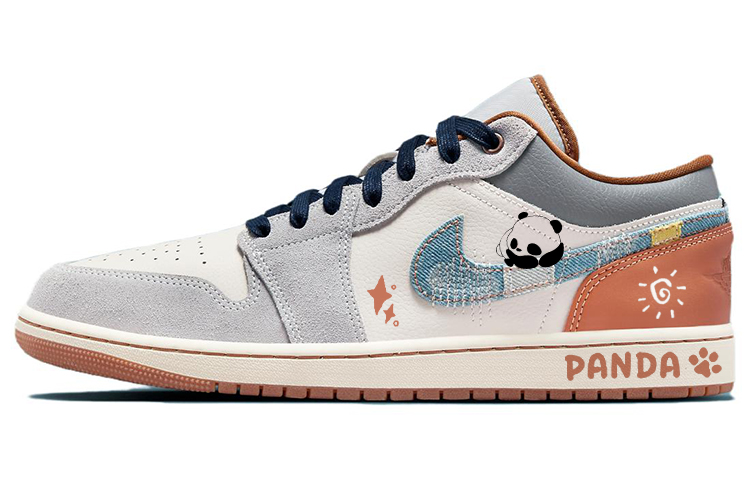 Jordan Air Jordan 1 Vintage Basketball Shoes Men Low Top Blue/White