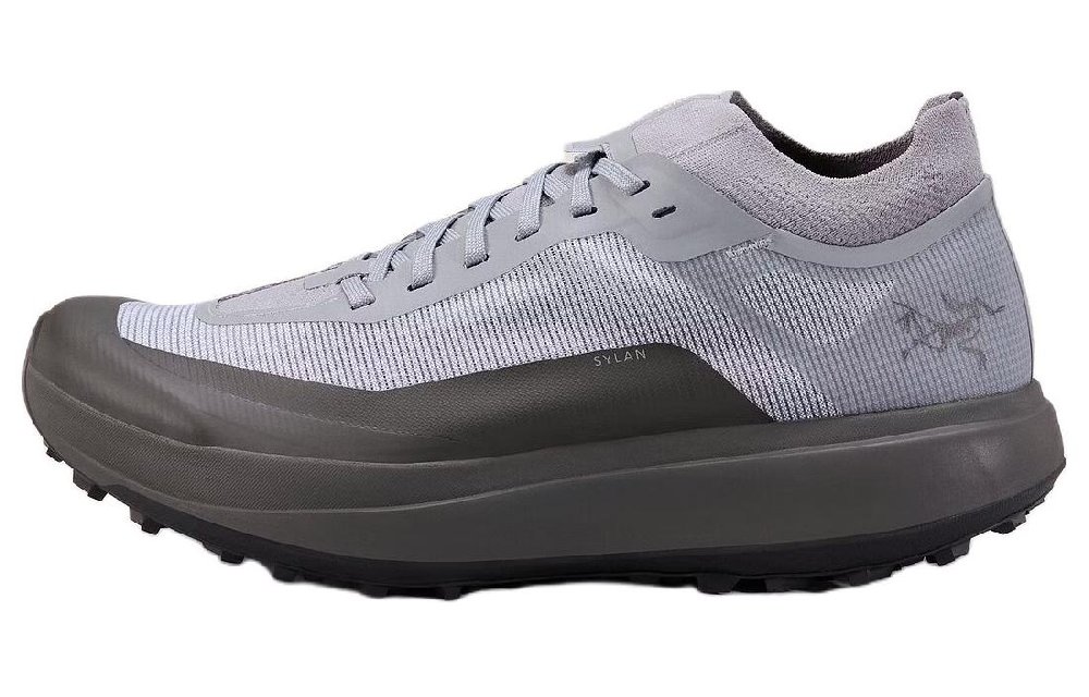 Arcteryx SYLAN Abrasion Resistant Low Top Trail Running Marathon Training Long Distance Running Shoes Men's Gray