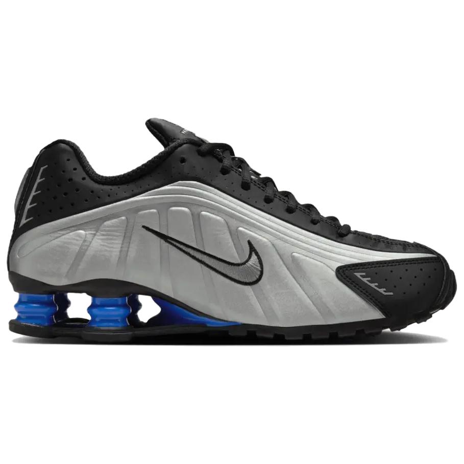 Nike Shox R4 Metallic Silver Black Racer Blue Women's купить в интернет-магазине Yoocart с быстрой доставкой по России.