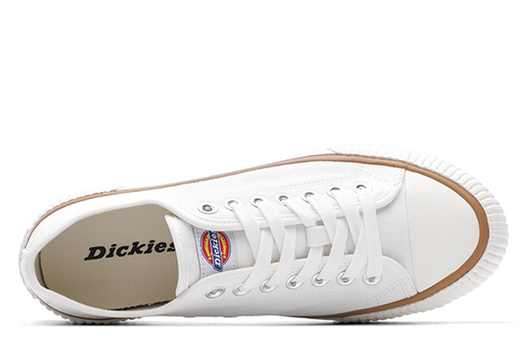 Dickies Canvas Shoes Unisex Low-Top White