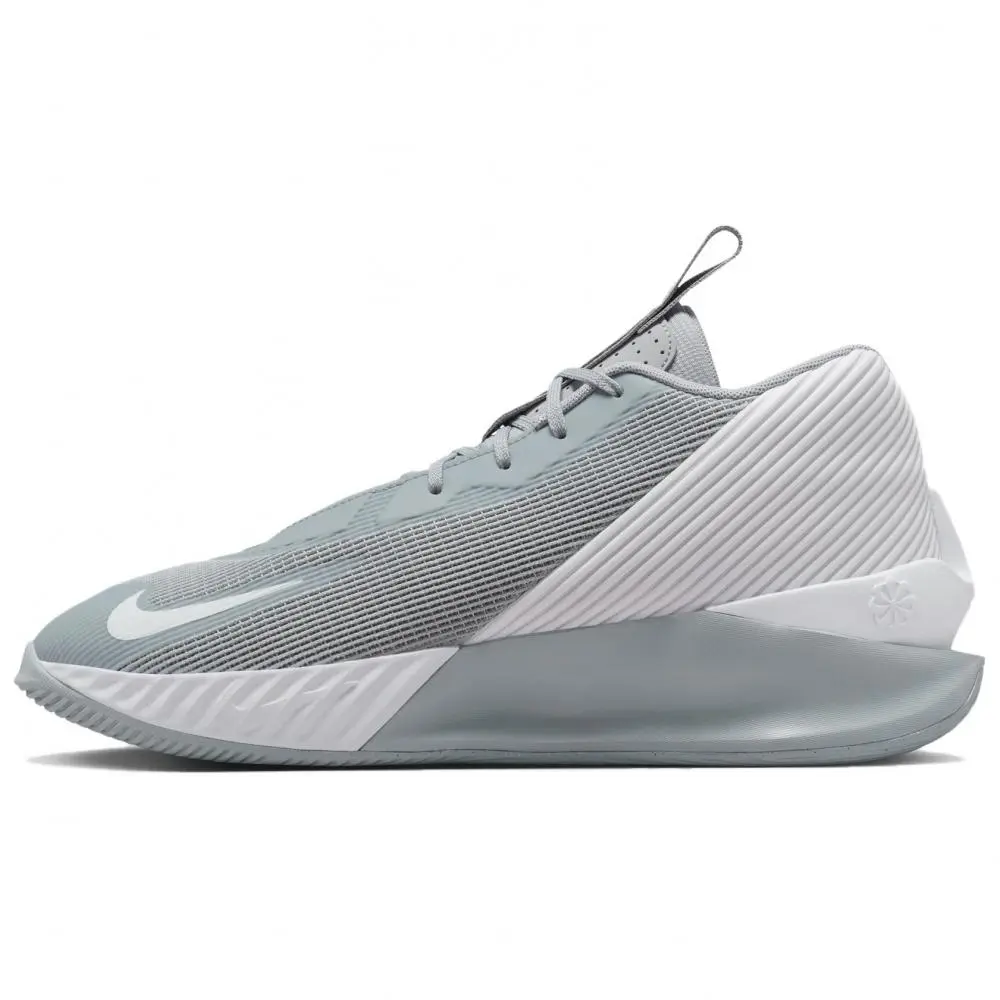 Nike G.T. Jump Academy Abrasion Resistant Mid top Basketball Shoes Men's Gray