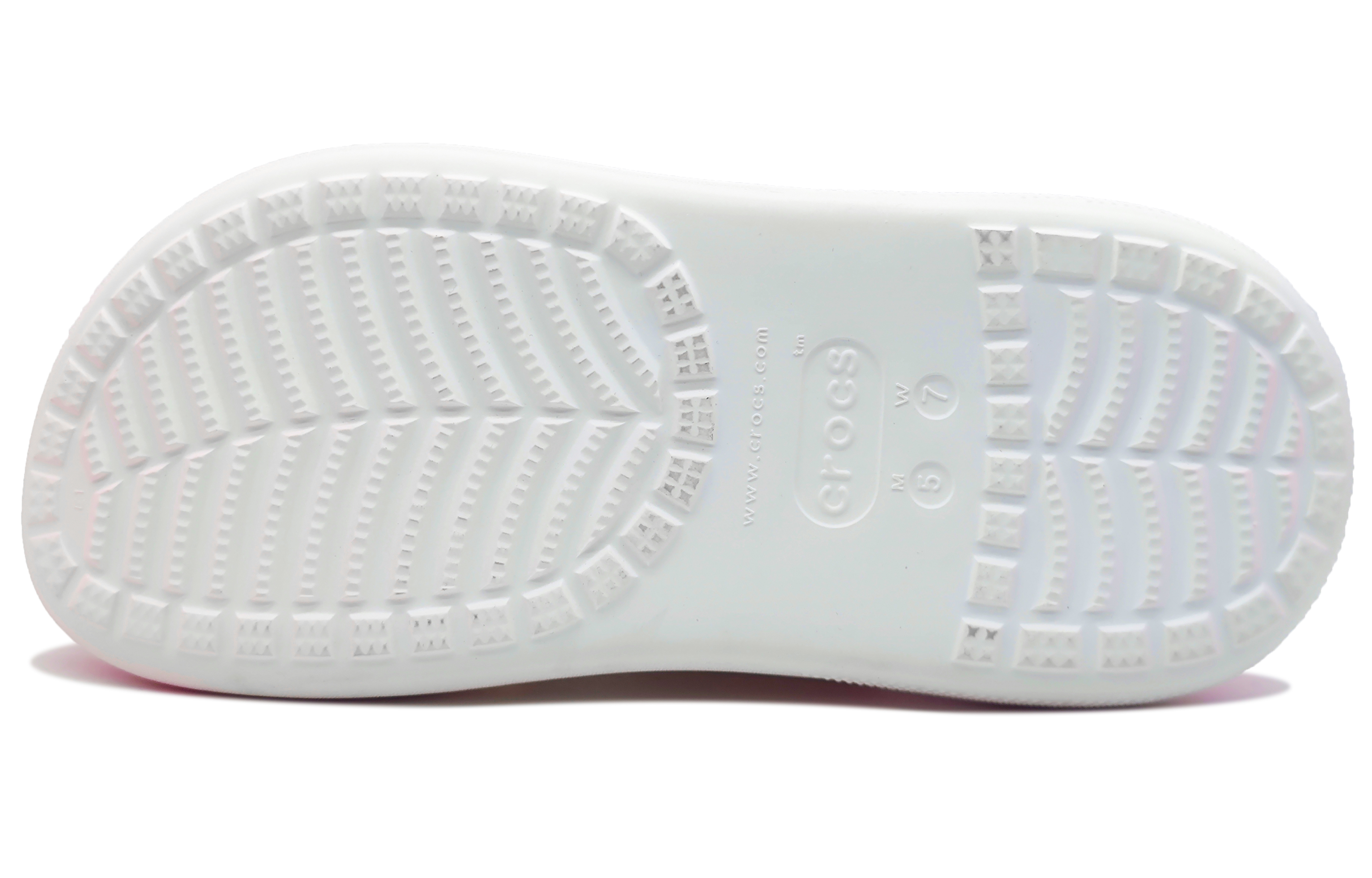 Crocs Crush Clog Sui Zuo, Heartbeat Puppy, Artistic Clogs Unisex White Pink Gradient купить в интернет-магазине Yoocart с быстрой доставкой по России.