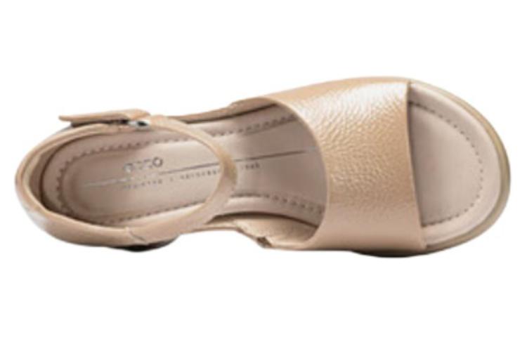 Ecco One Strap Sandals 7cm Women's Yellow