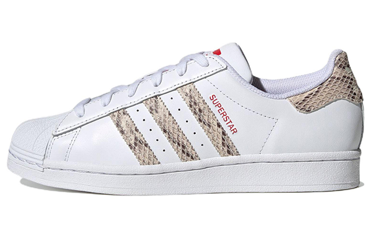 Adidas Superstar White Snakeskin Women's
