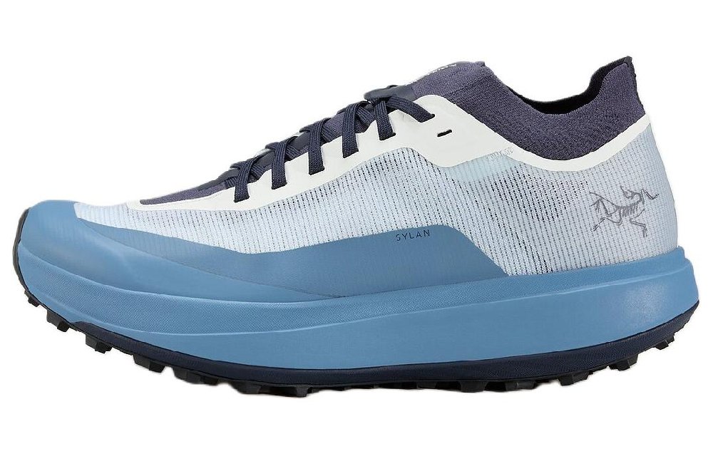 Arcteryx SYLAN Anti Slip Wear Resistant Low Top Trail Running Marathon Training Long Distance Running Shoes Men's Blue