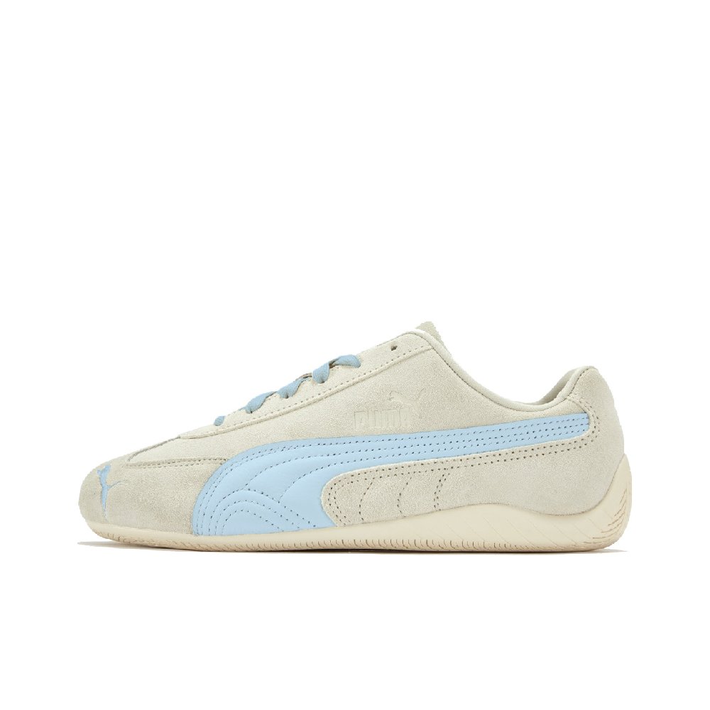 PUMA Quick News Manufacturing, Sea Salt Cream Puff Cushioning Slip Resistant Low Top Casual Shoes Unisex Ecru