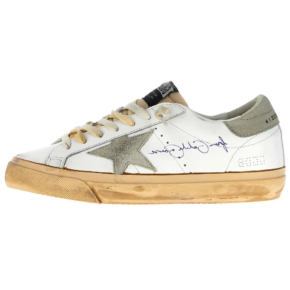Golden Goose Super-Star Low-Top Skateboard Shoes Men White