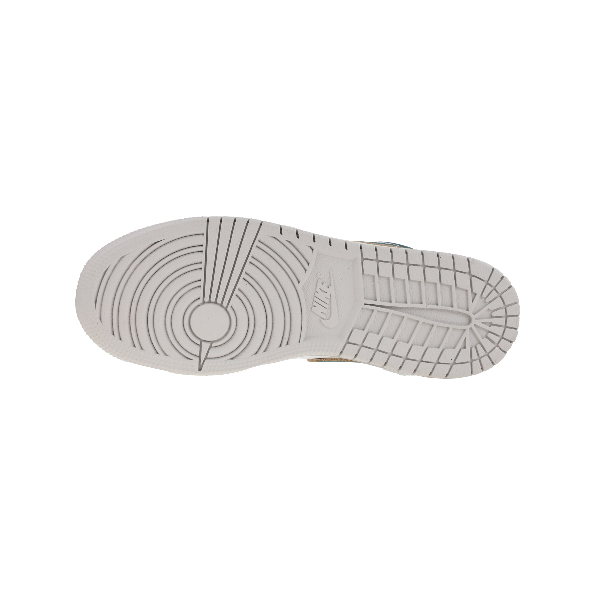 Jordan Air Jordan 1 Abrasion Resistant Low Top Vintage Basketball Shoes Unisex White Green купить в интернет-магазине Yoocart с быстрой доставкой по России.