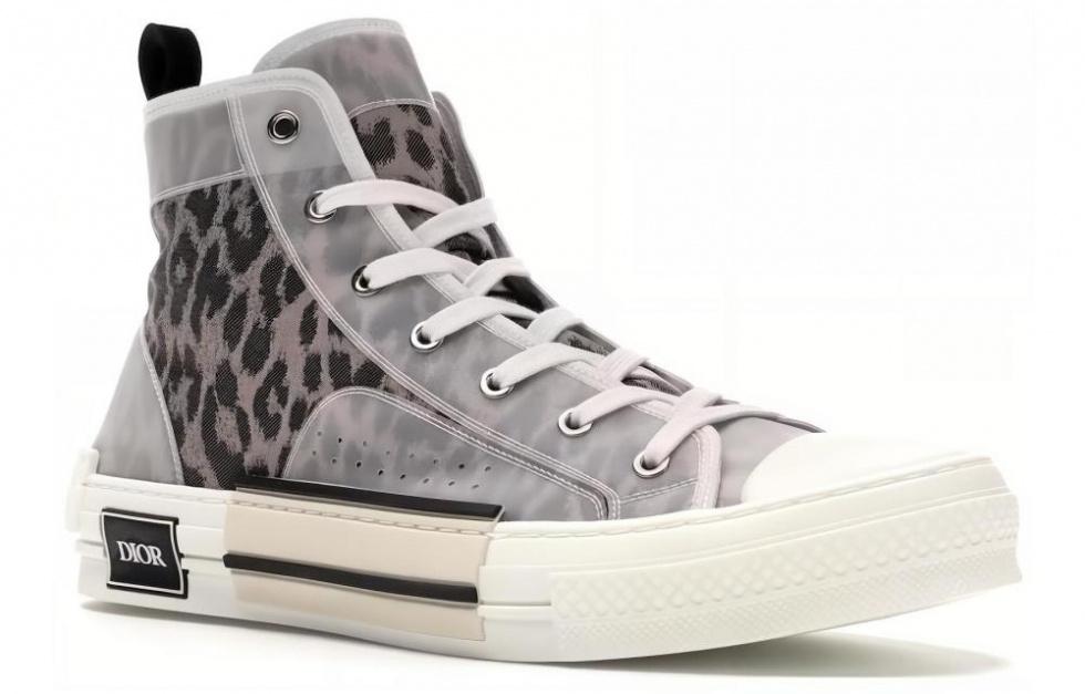 DIOR B23 High Top Brown Leopard купить в интернет-магазине Yoocart с быстрой доставкой по России.