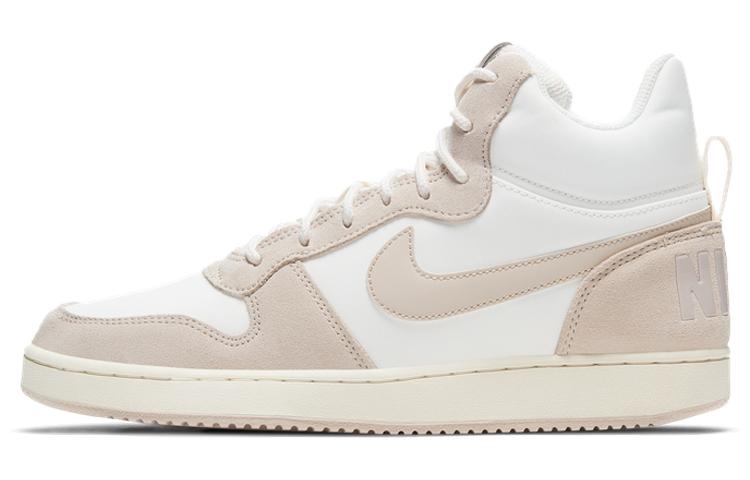Nike Court Borough Mid Premium Sail Light Orewood Brown Women's
