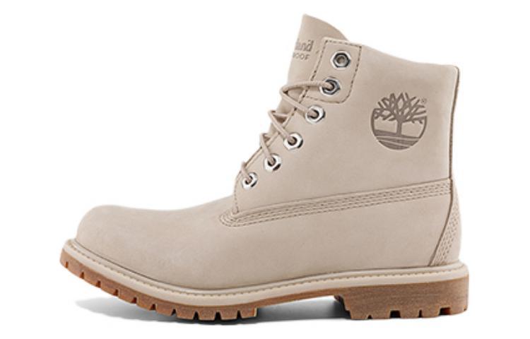 Timberland Nellie 6 Inch Waterproof Boots 'Light Taupe Nubuck' Women's