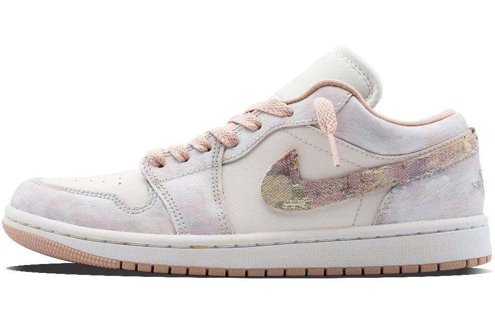 Jordan Air Jordan 1 Vintage Basketball Shoes Unisex Low Top White